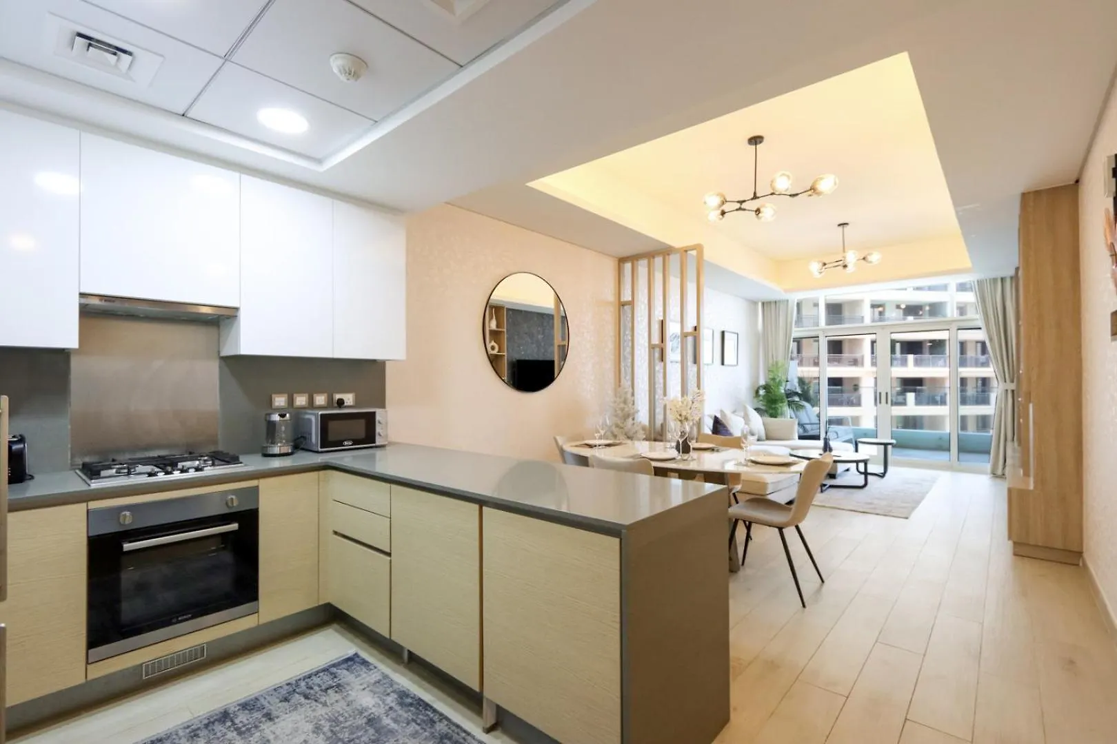Livbnb-Premium 1B With Burjalarab Views In Mina Dubai Apartment